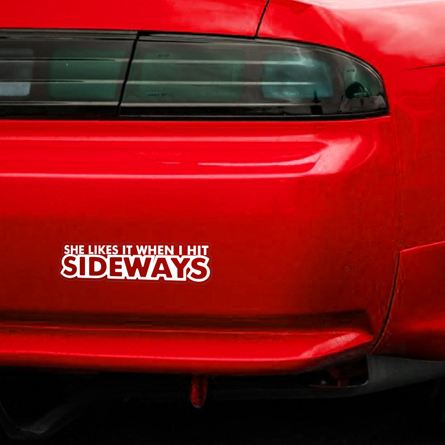 She Likes It When I Hit Sideways Sticker