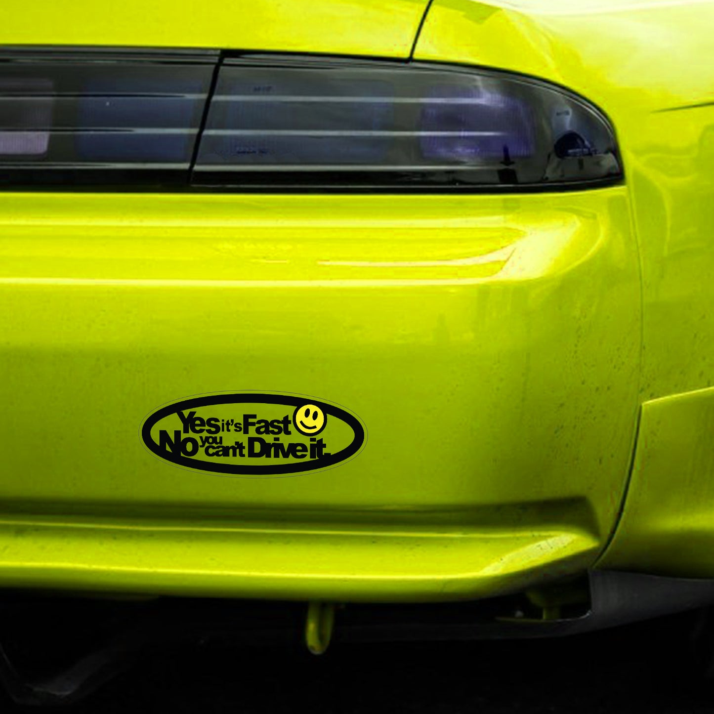 Yes It's Fast Sticker