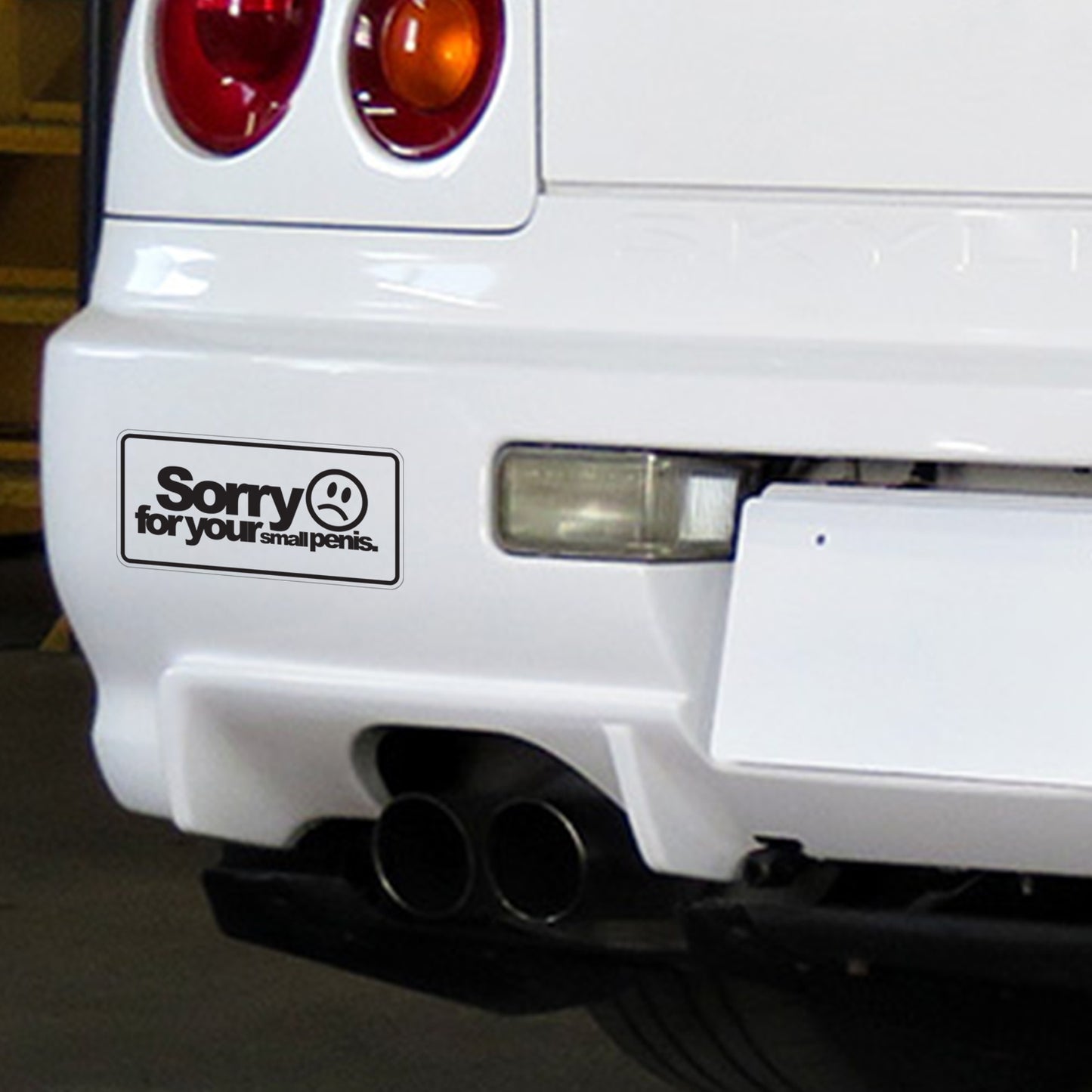 Sorry Your Small Penis Sticker