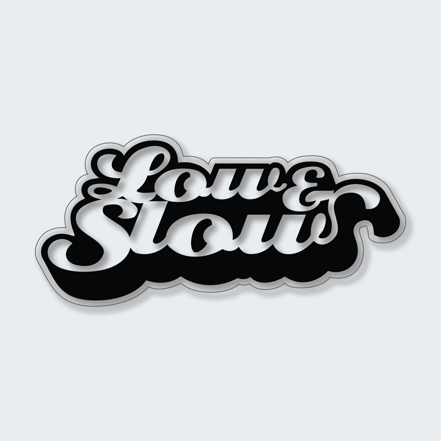 Low n Slow Pink Sticker