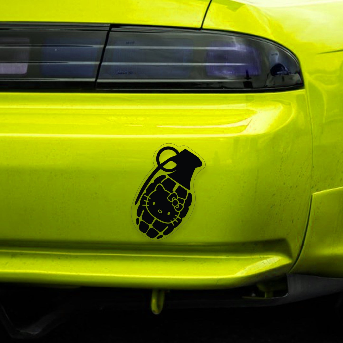 Hello Kitty Grenade Sticker