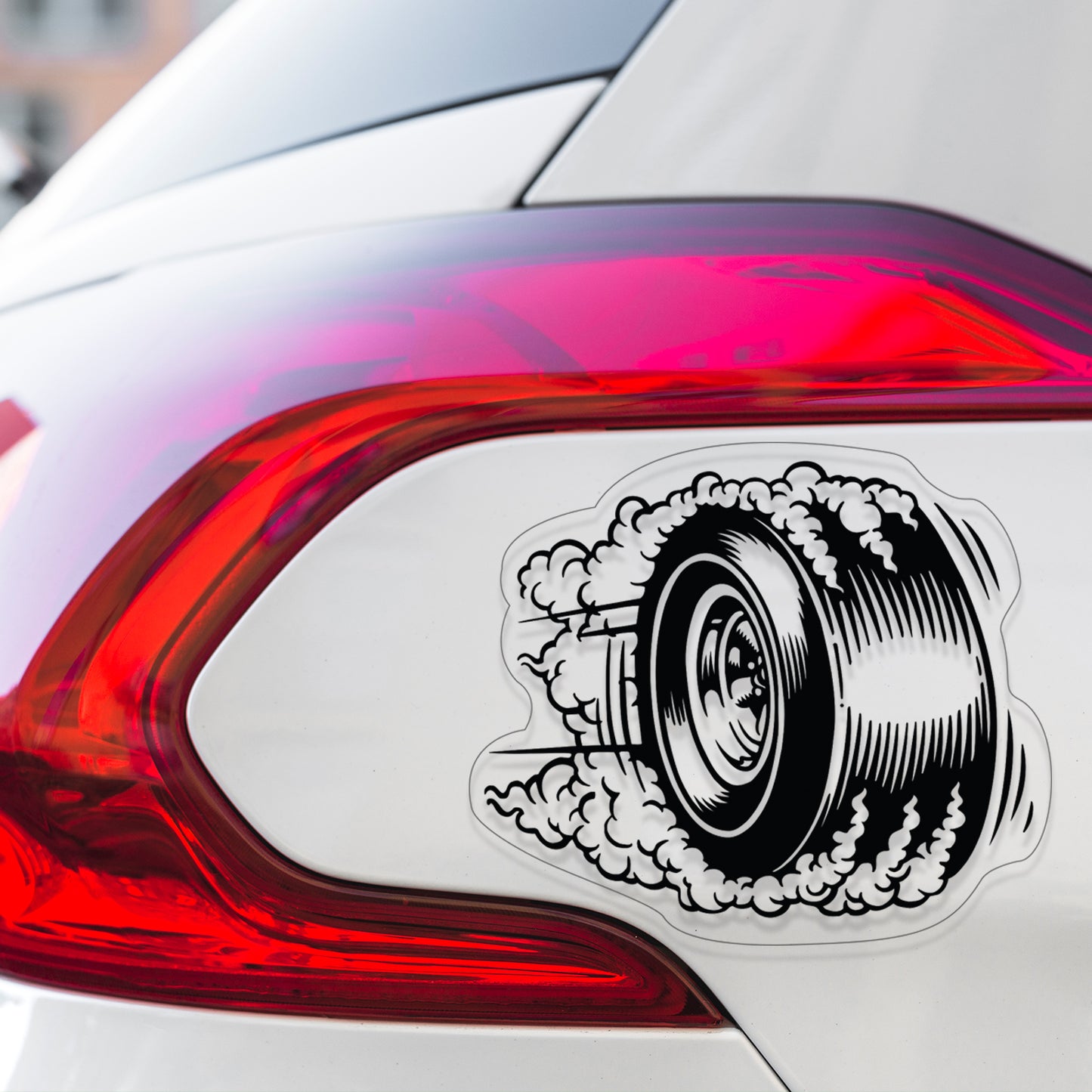 Wheel Fast Sticker