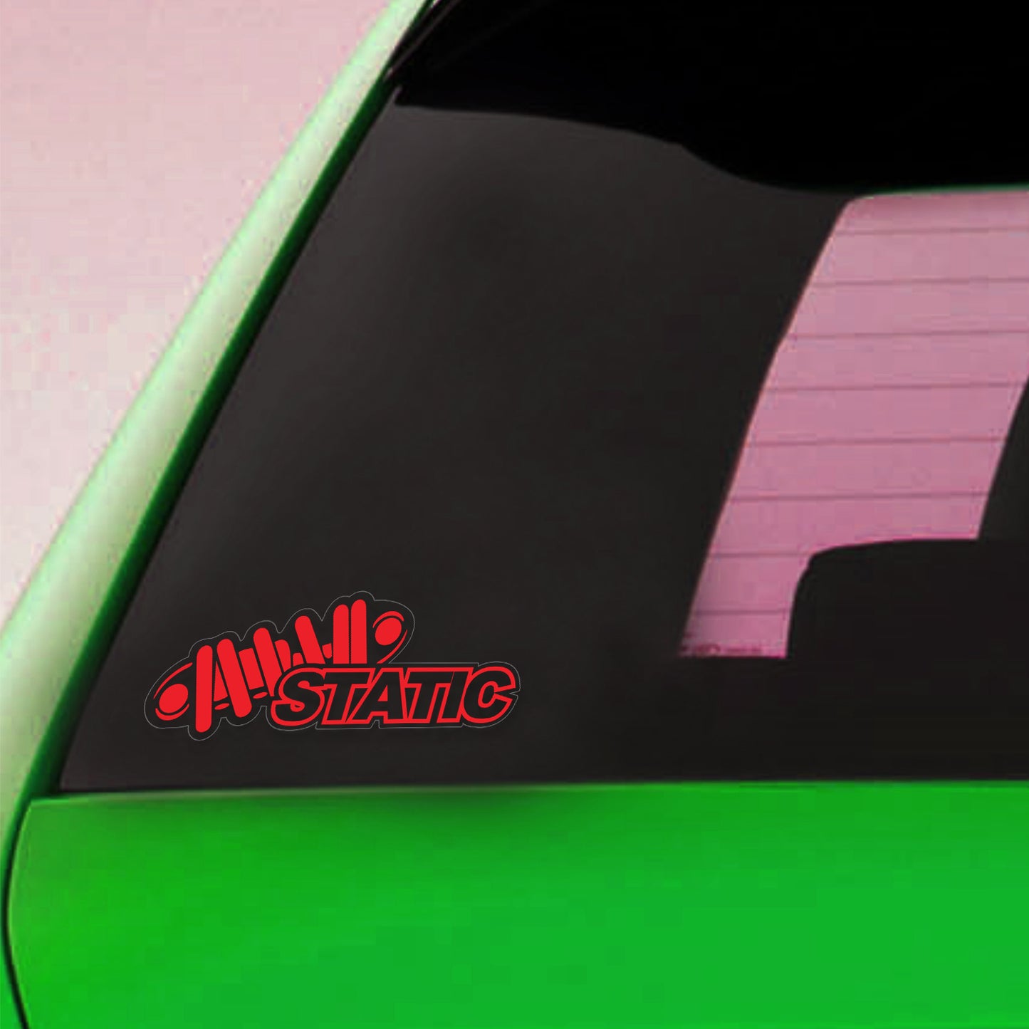 Static Suspension Sticker