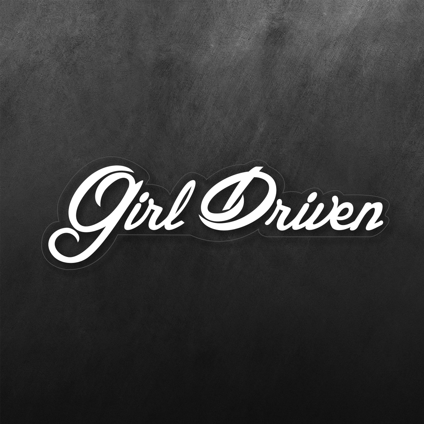 Girl Driven JDM Sticker