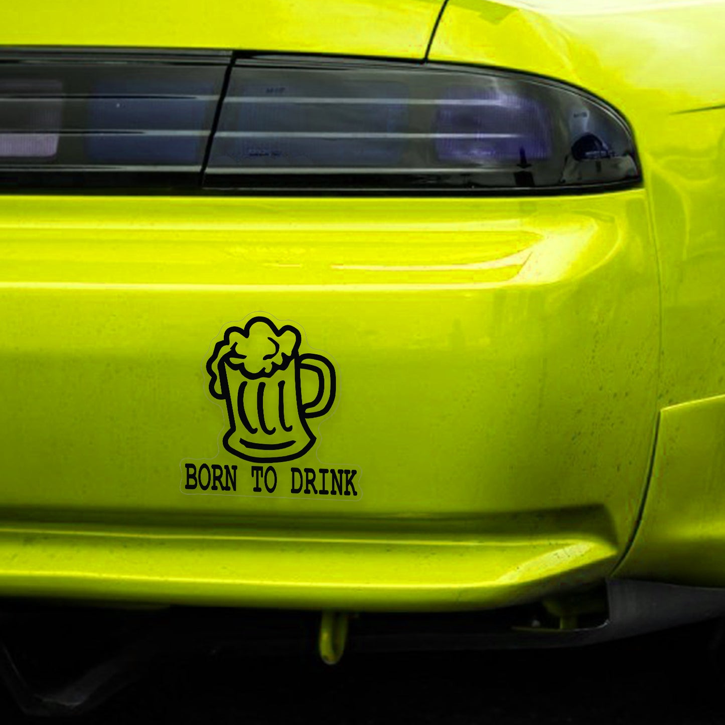 Born To Drink Sticker