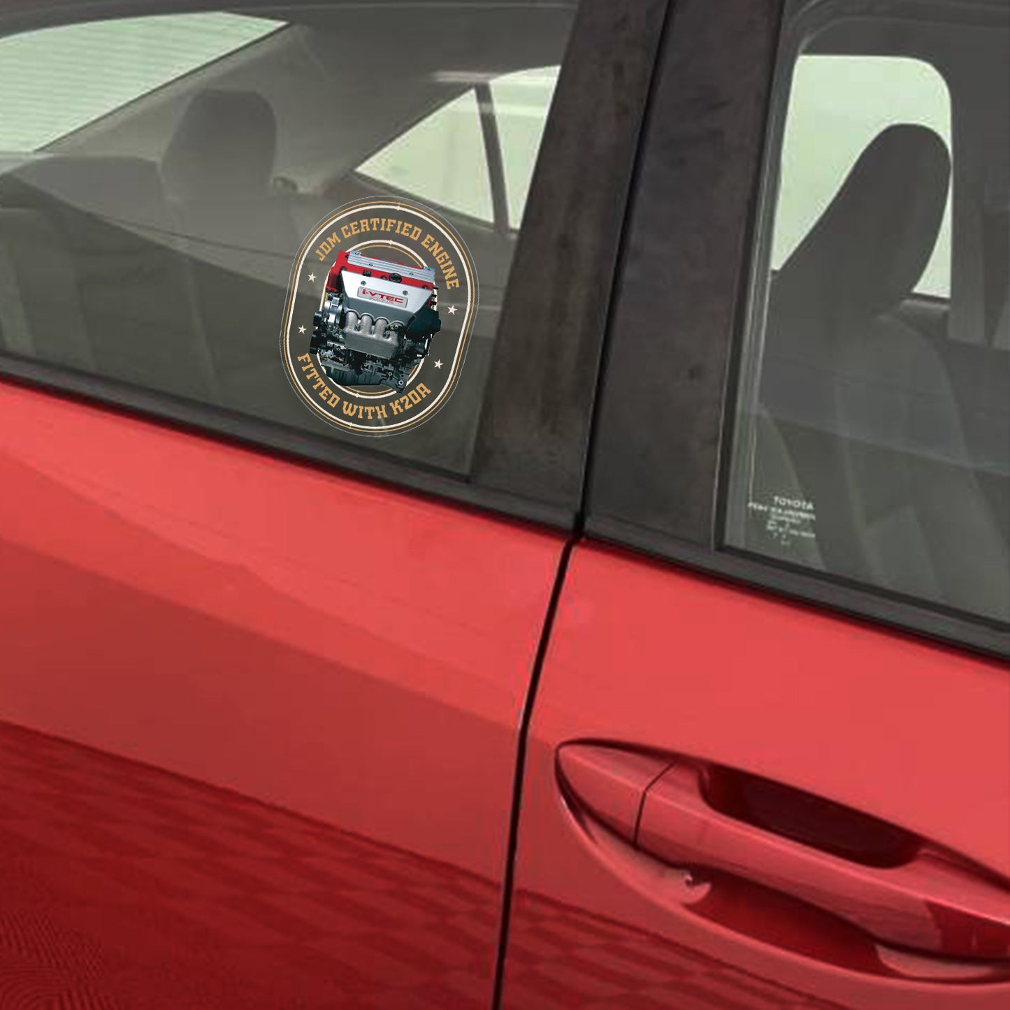 K20A Engine JDM Sticker for Honda Civic