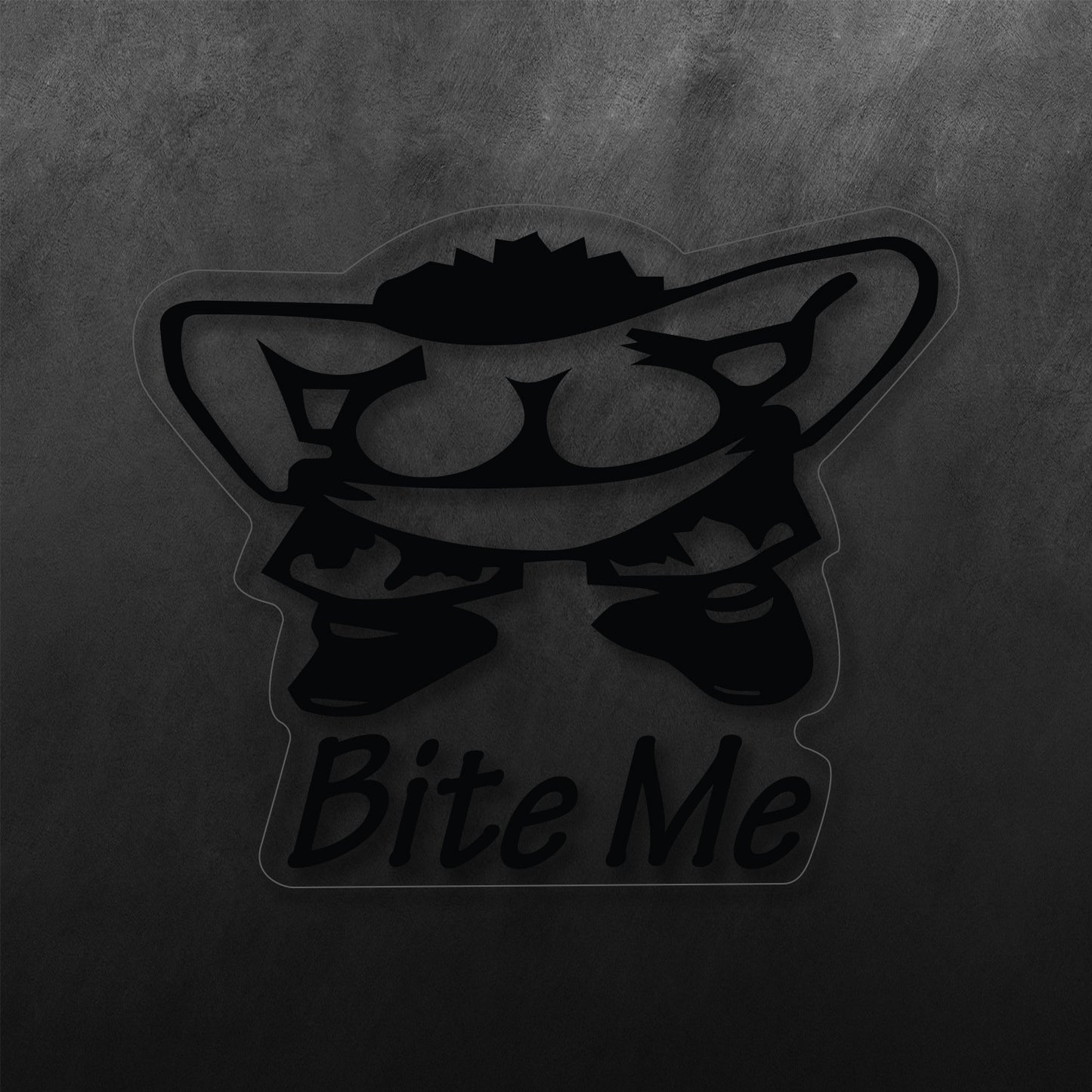 Bite Me Sticker