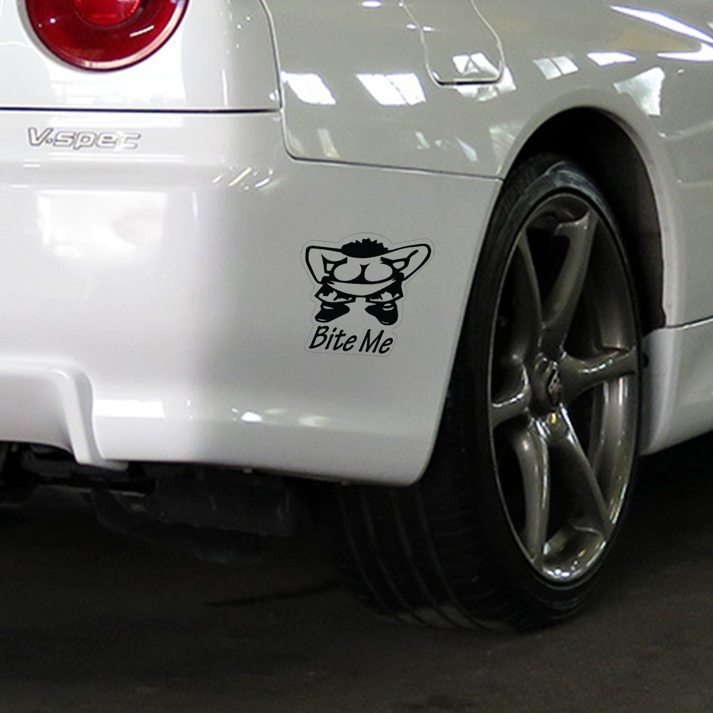 Bite Me Sticker