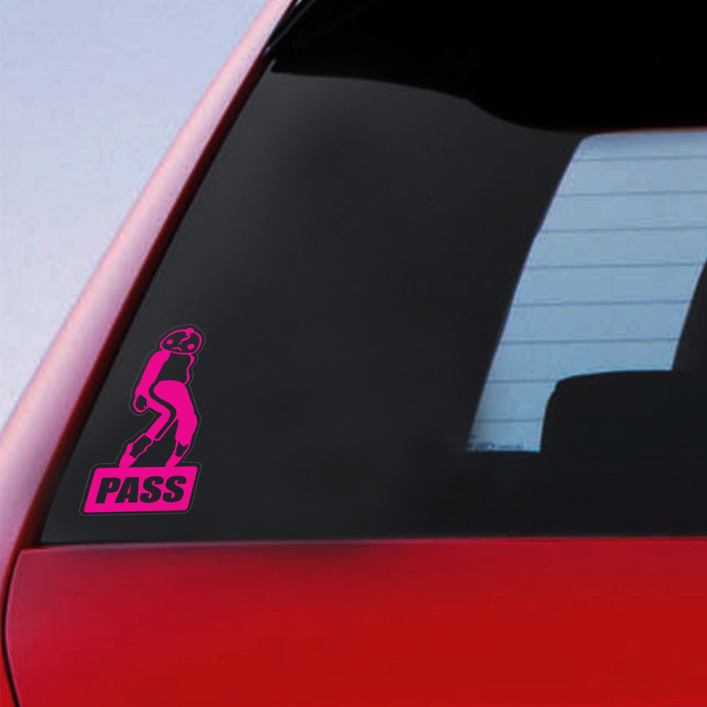 JDM Pass Sticker