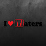 JDM I Love Haters Sticker