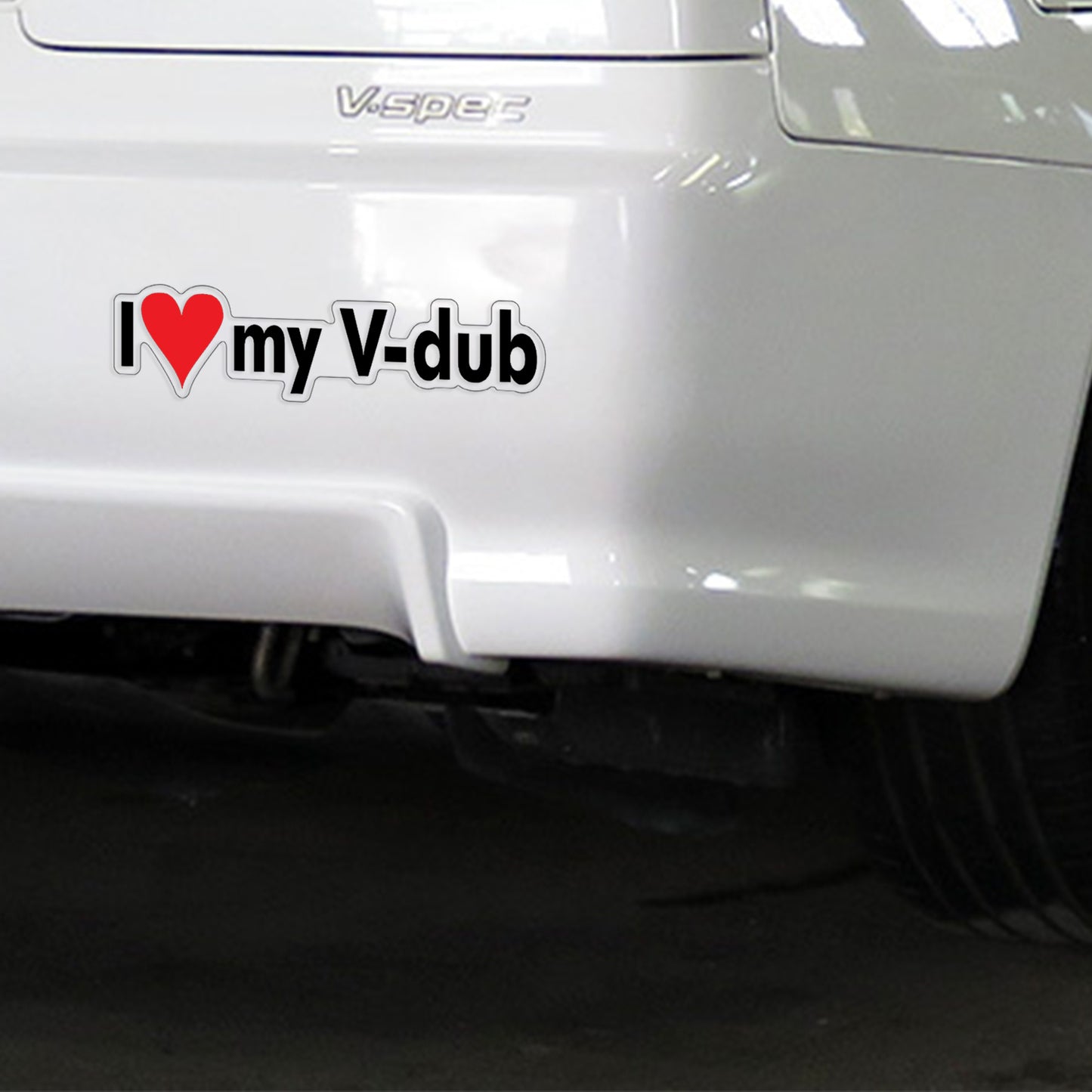 JDM I Love My V-dub Sticker