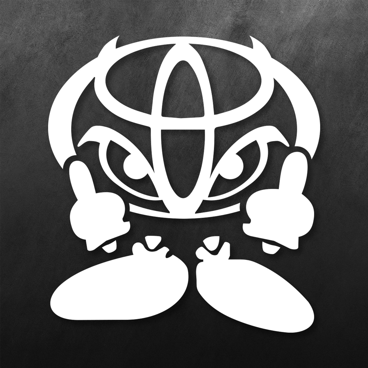 Evil Sticker for Toyota