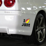 I Love my JDM Logo Sticker