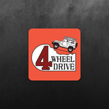 4 Wheel Drive Sticker for Toyota FJ40