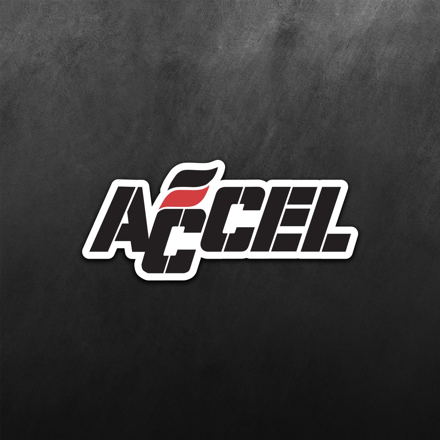Accel Sticker