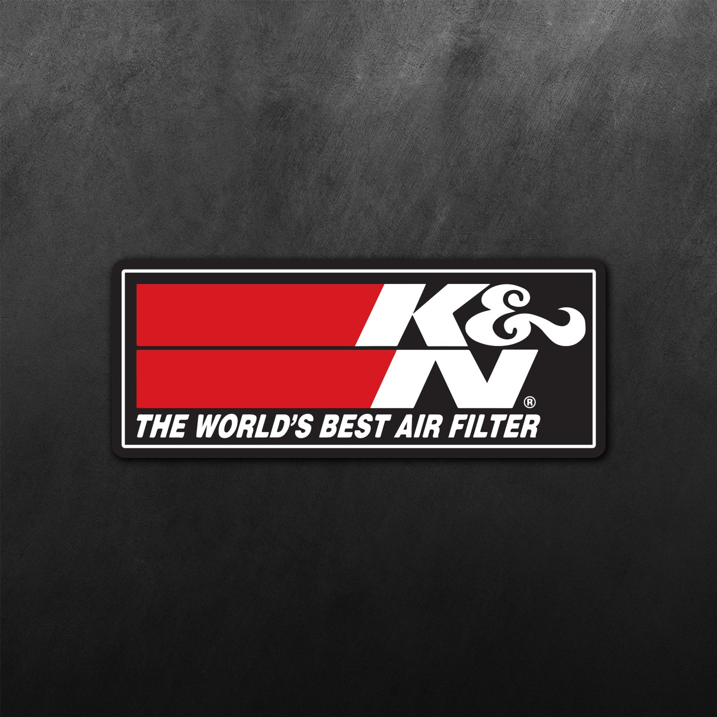 K&N Logo Sticker