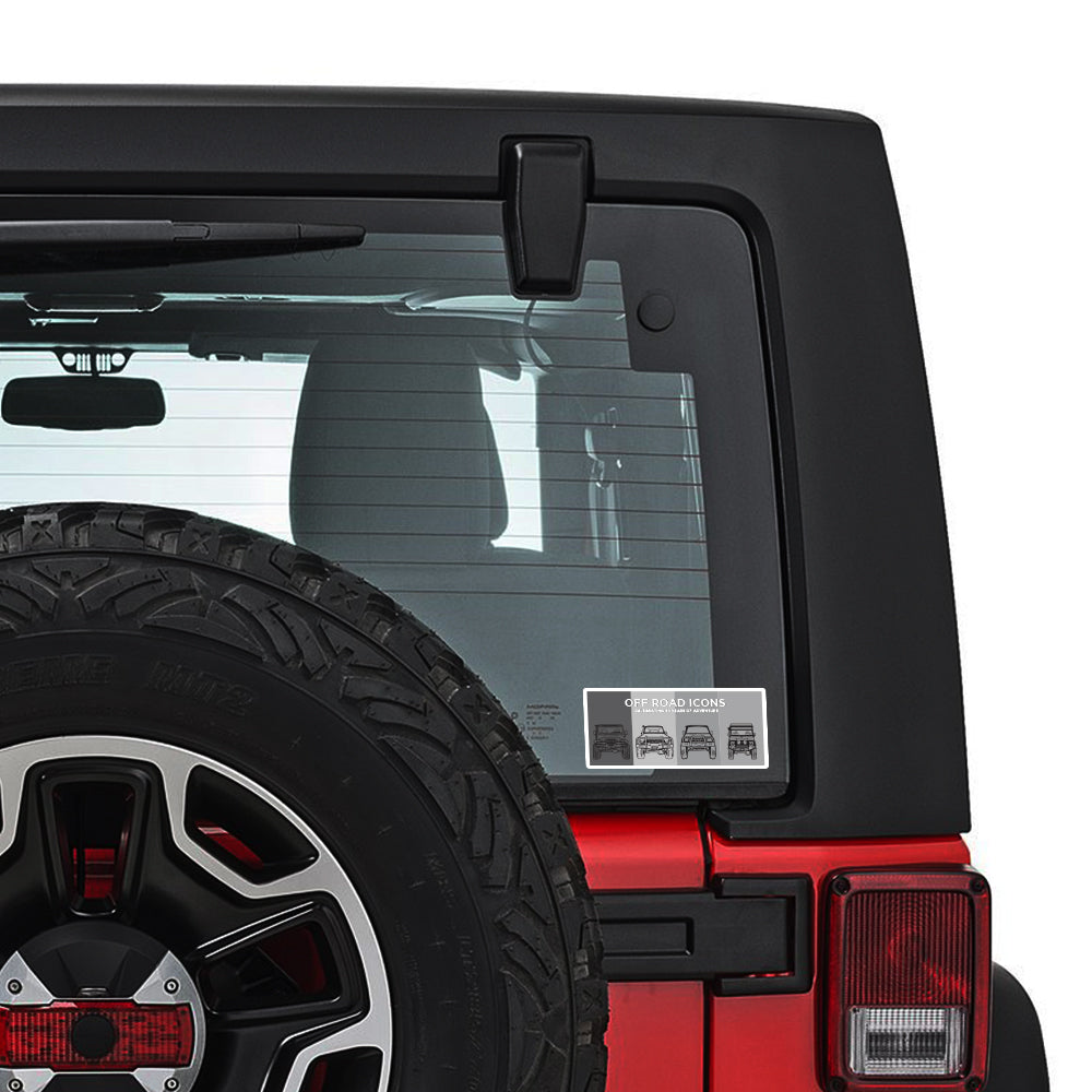 Off Road 40 Years of Adventure Sticker for Toyota