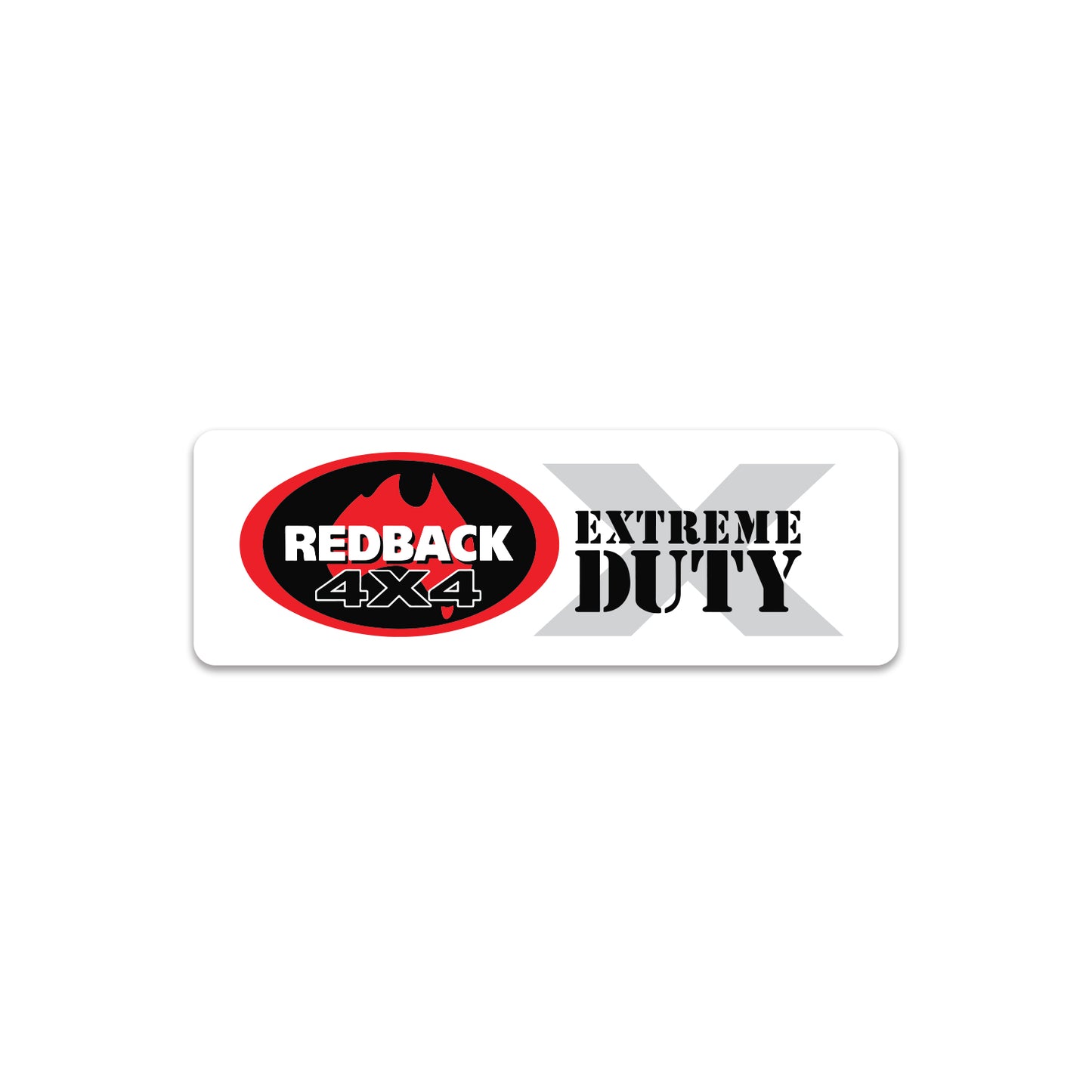 Redback 4x4 Extreme Duty Sticker