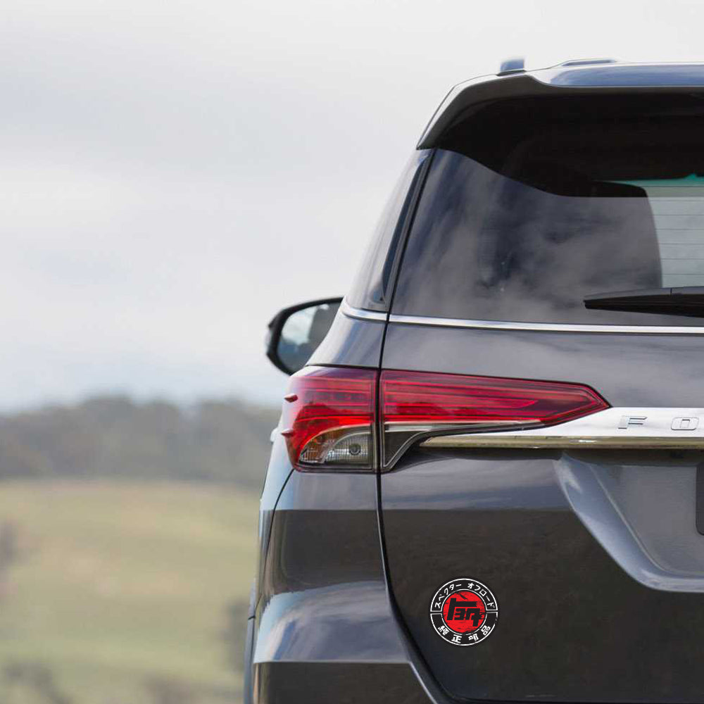 Toyota Teq Vintage Logo Sticker