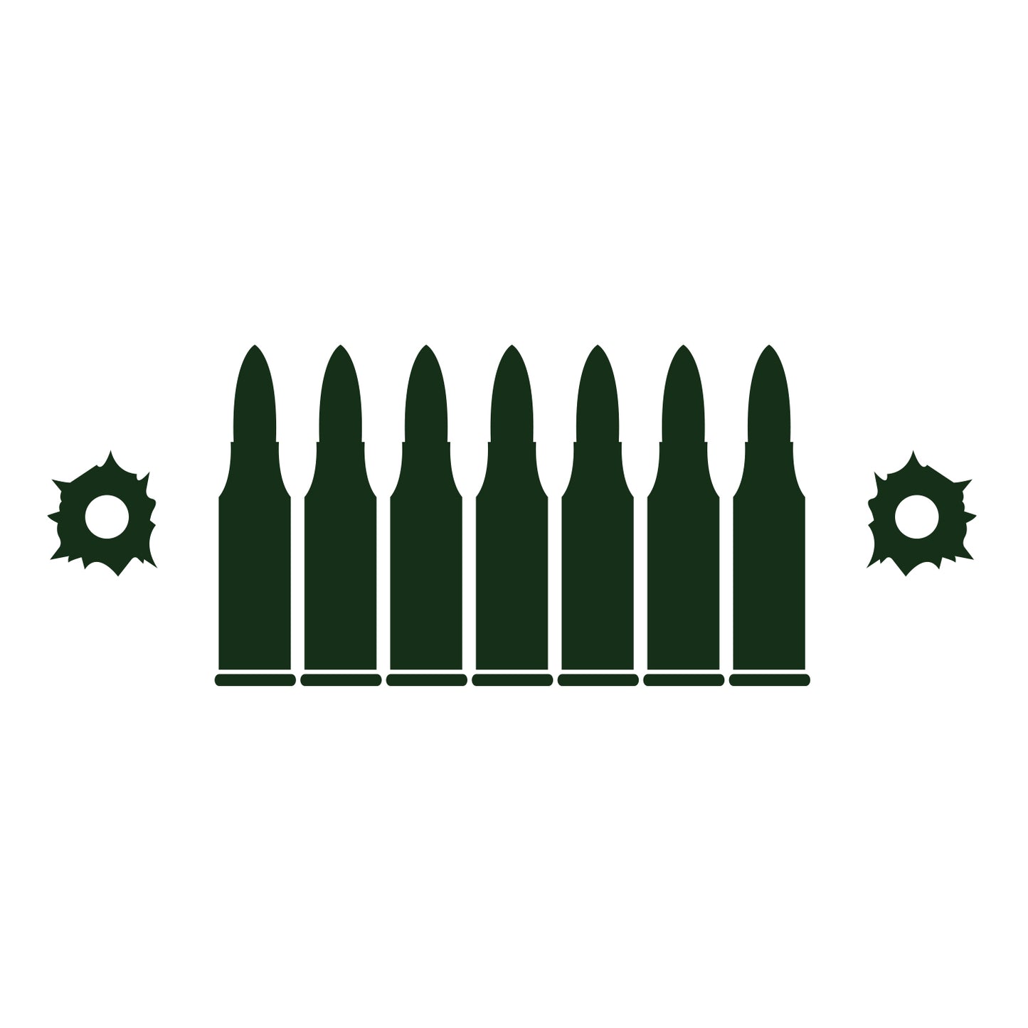 Bullet Sticker for Jeep