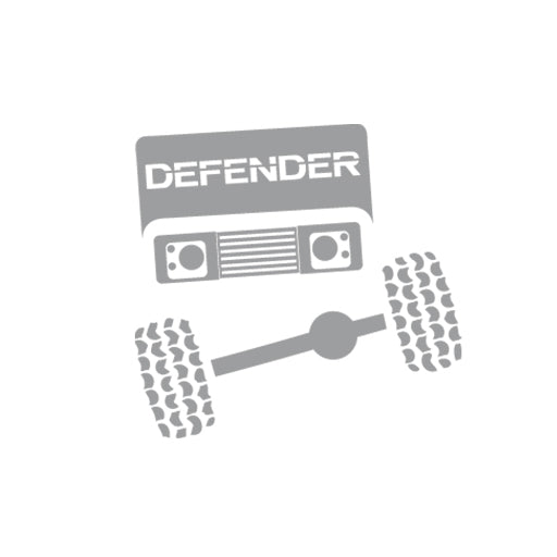 Front View Sticker for Land Rover Defender