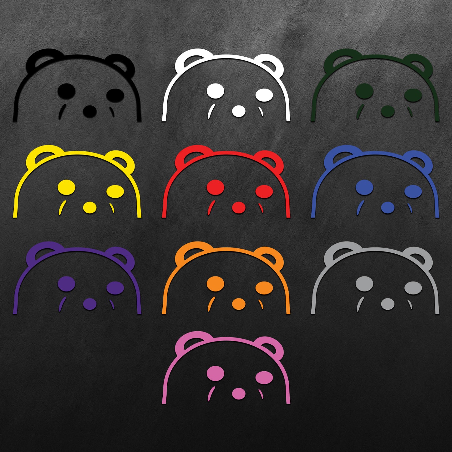 JDM Bear Head Sticker