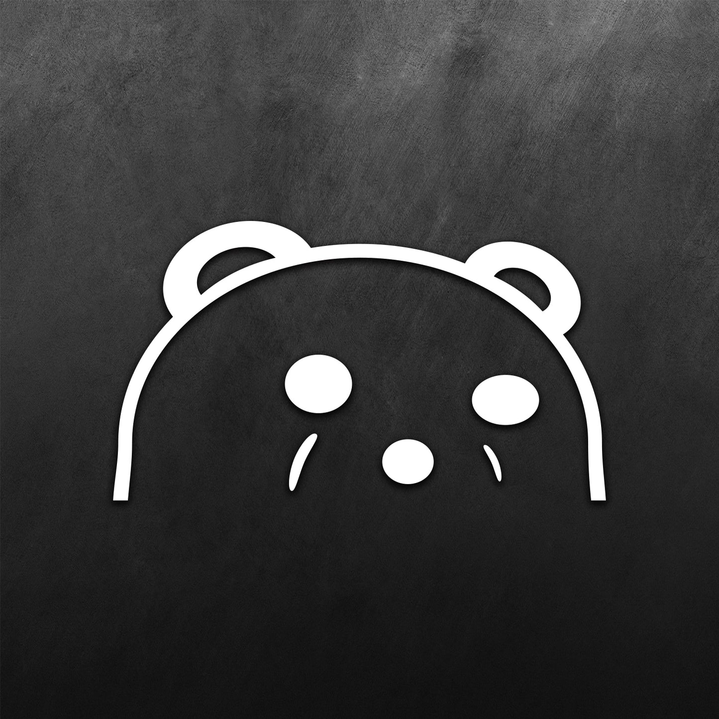 JDM Bear Head Sticker