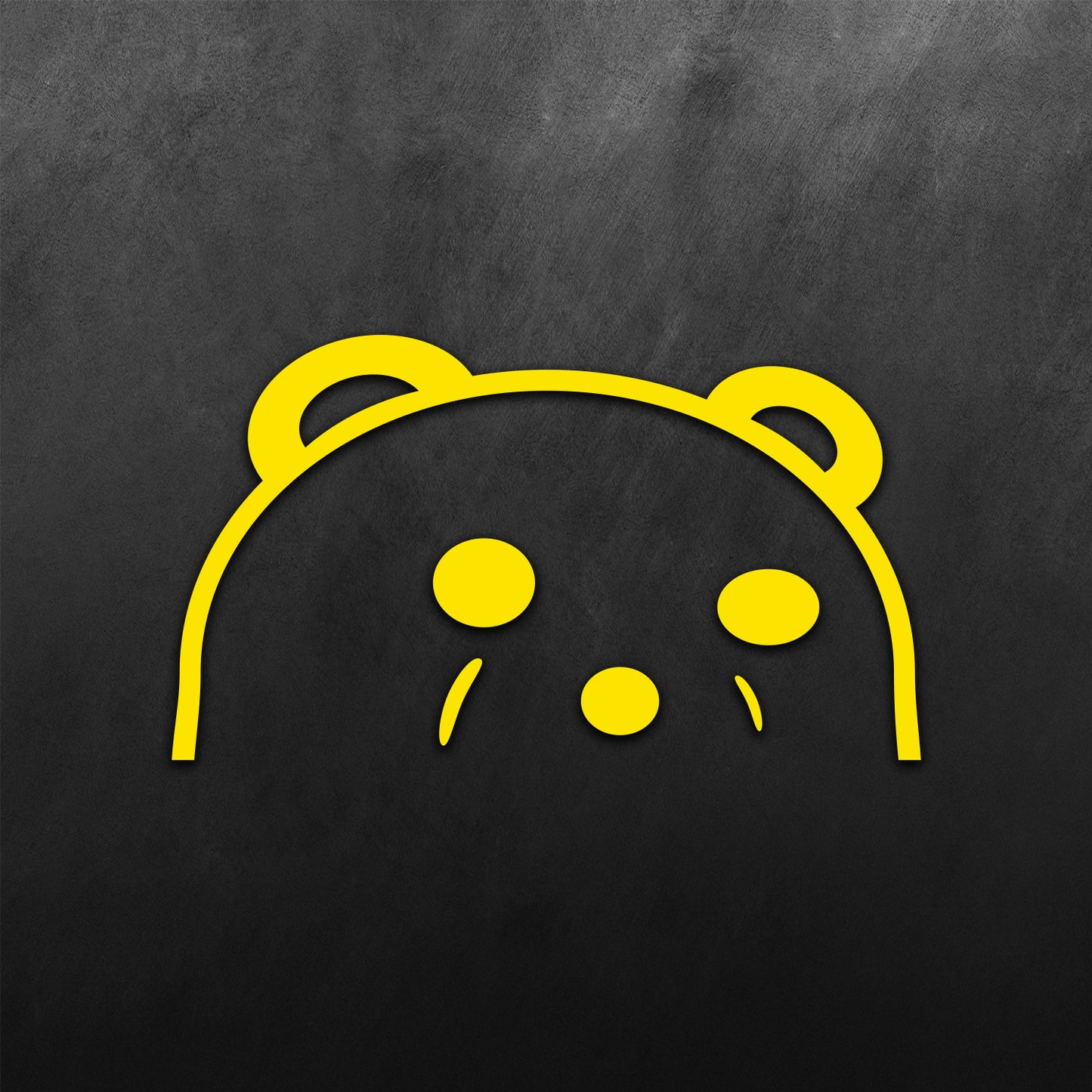 JDM Bear Head Sticker