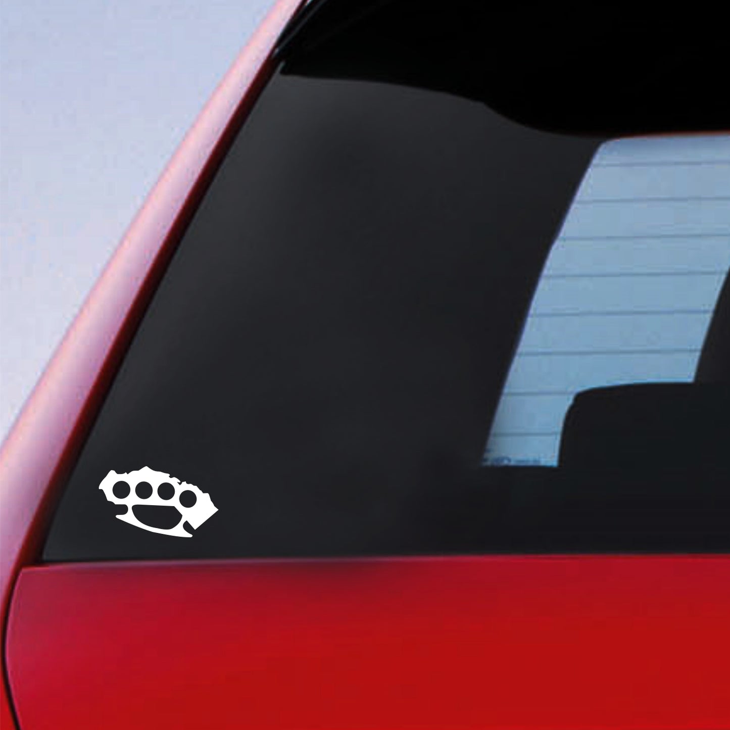 Knuckles Brass Sticker