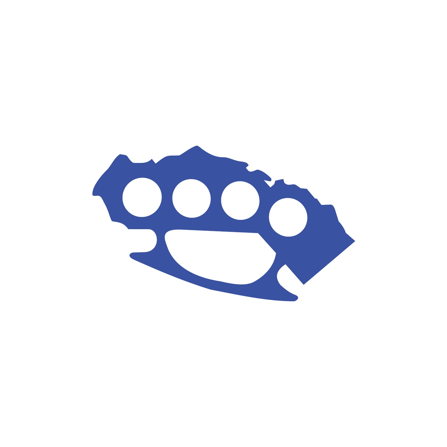 Knuckles Brass Sticker