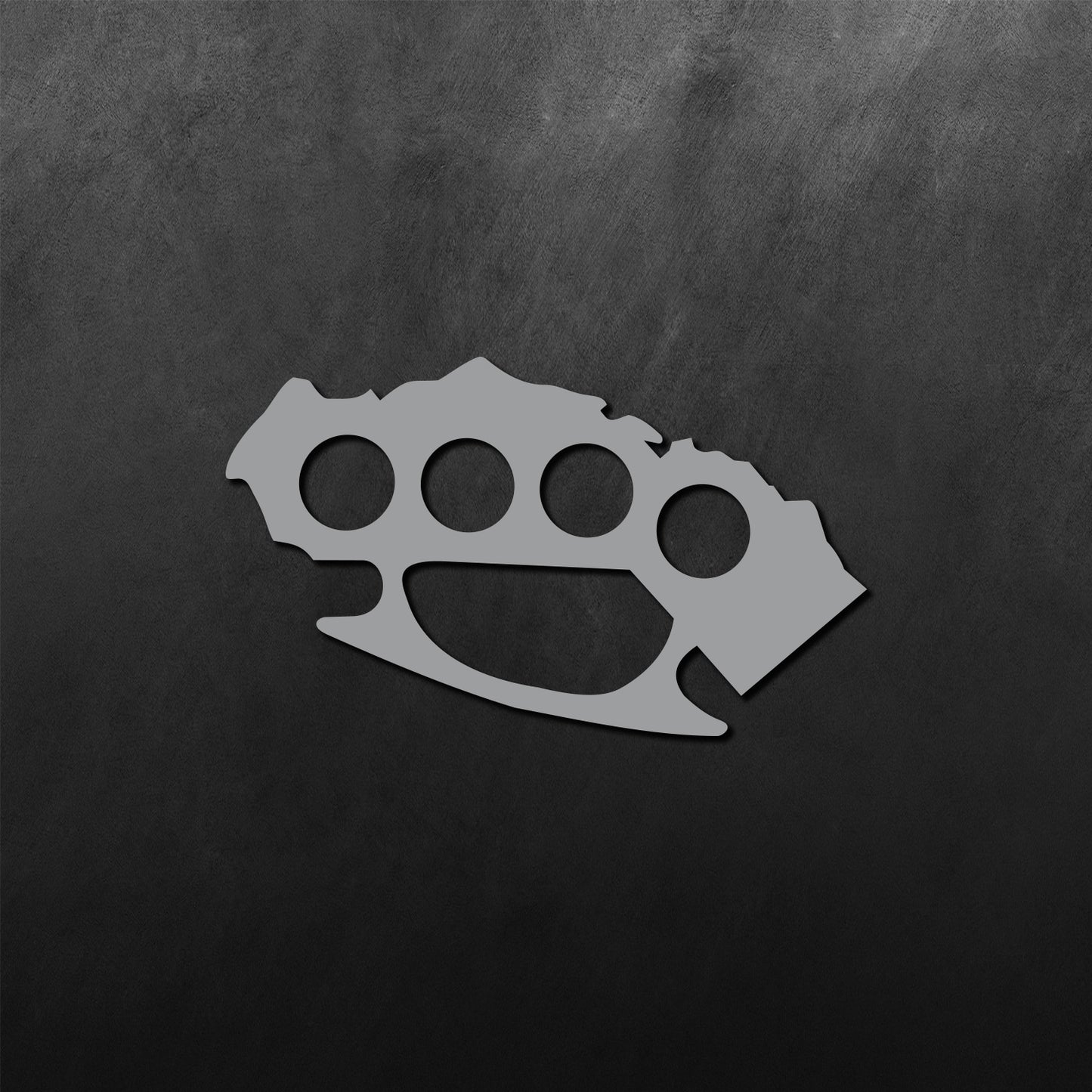 Knuckles Brass Sticker