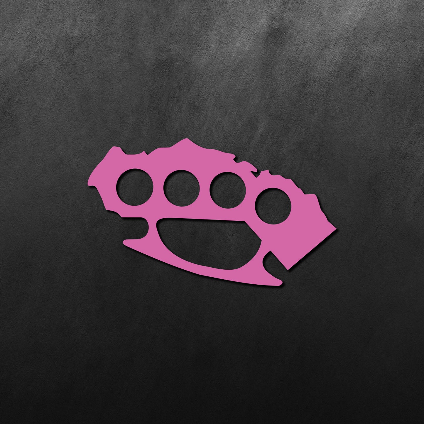 Knuckles Brass Sticker