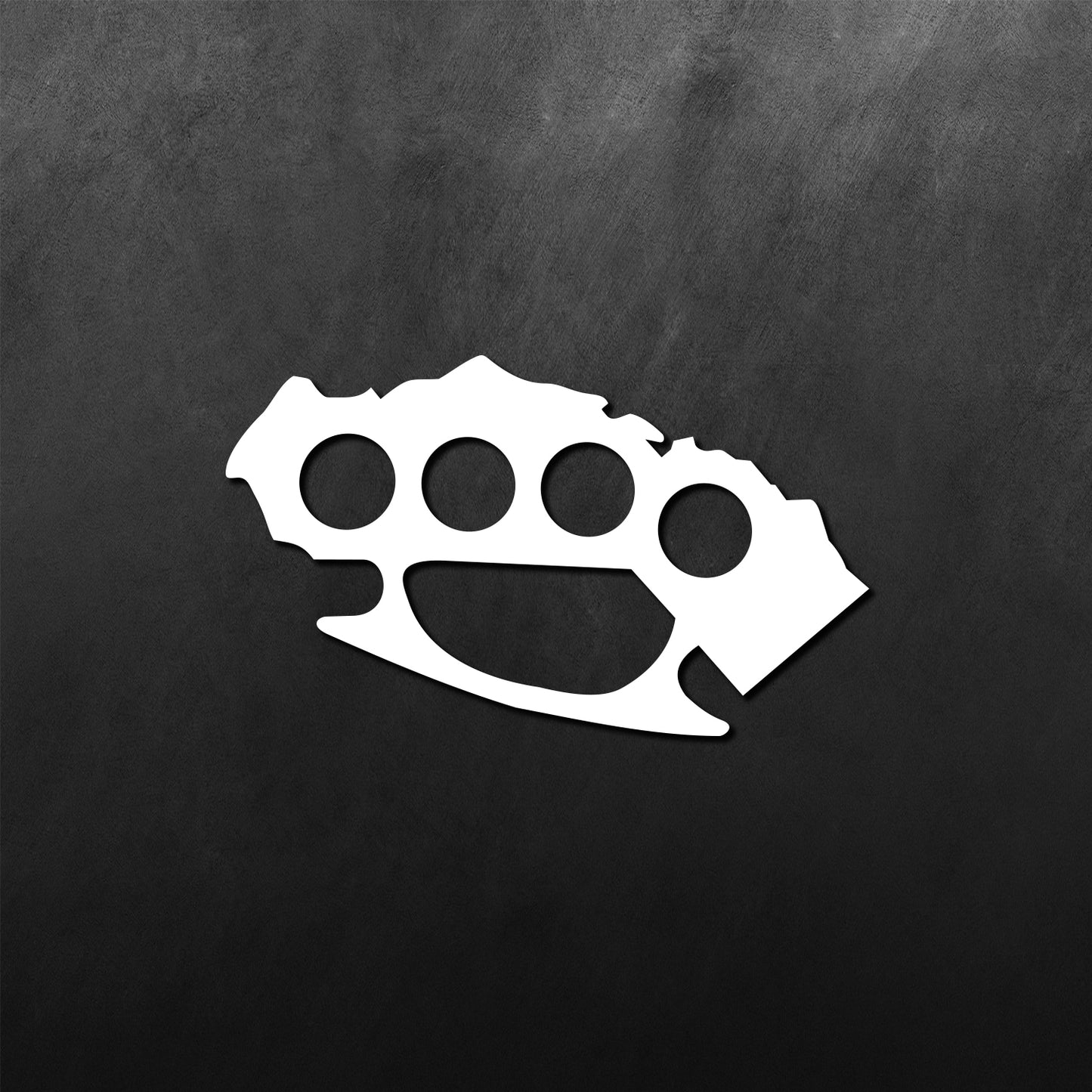 Knuckles Brass Sticker