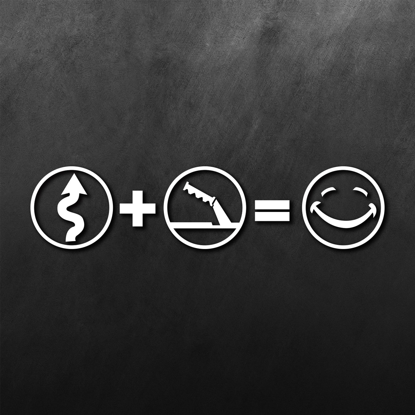 Math Road Drift Sticker