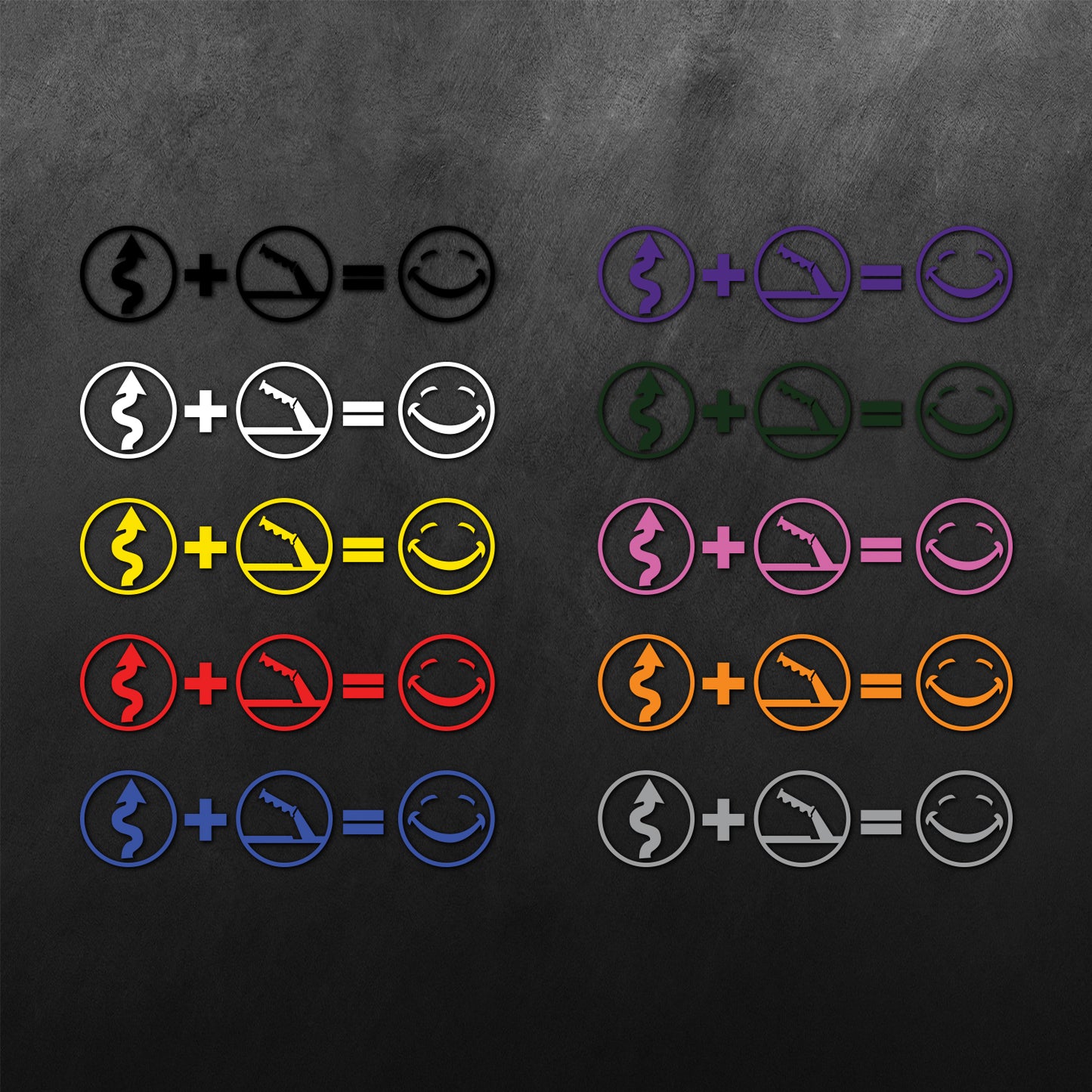 Math Road Drift Sticker