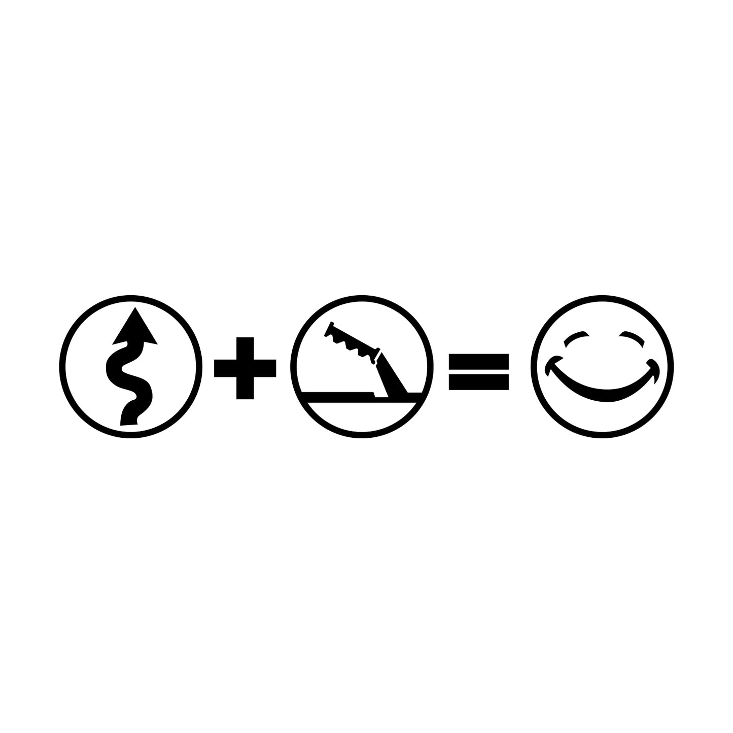 Math Road Drift Sticker