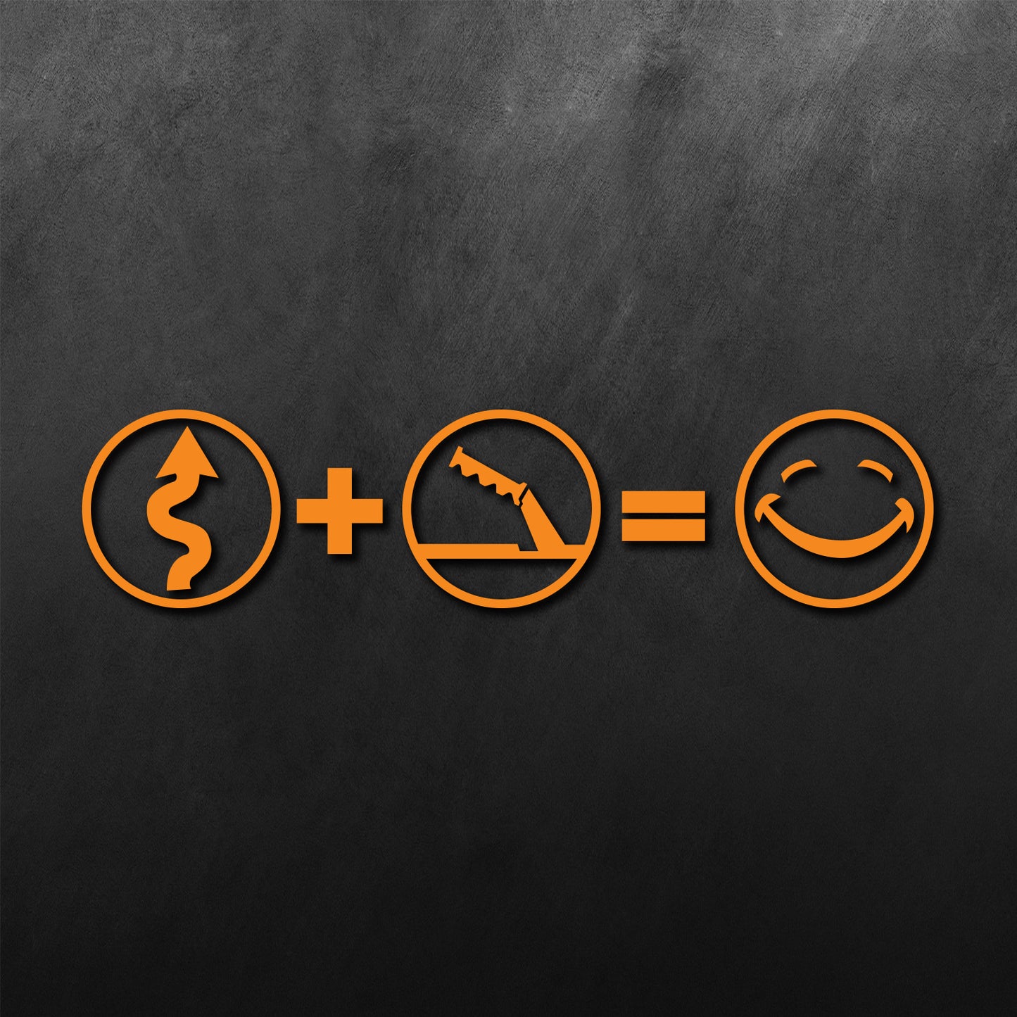 Math Road Drift Sticker