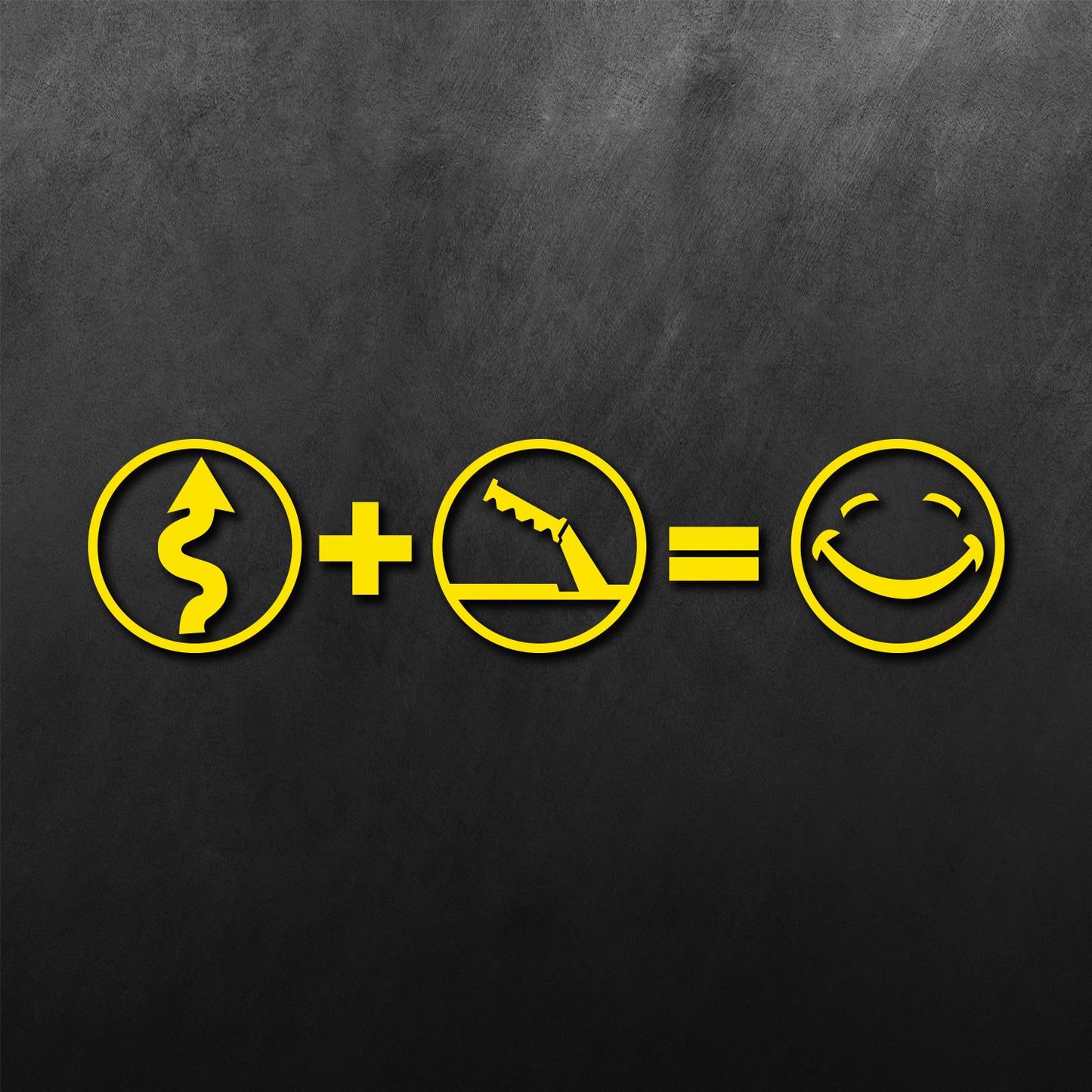 Math Road Drift Sticker