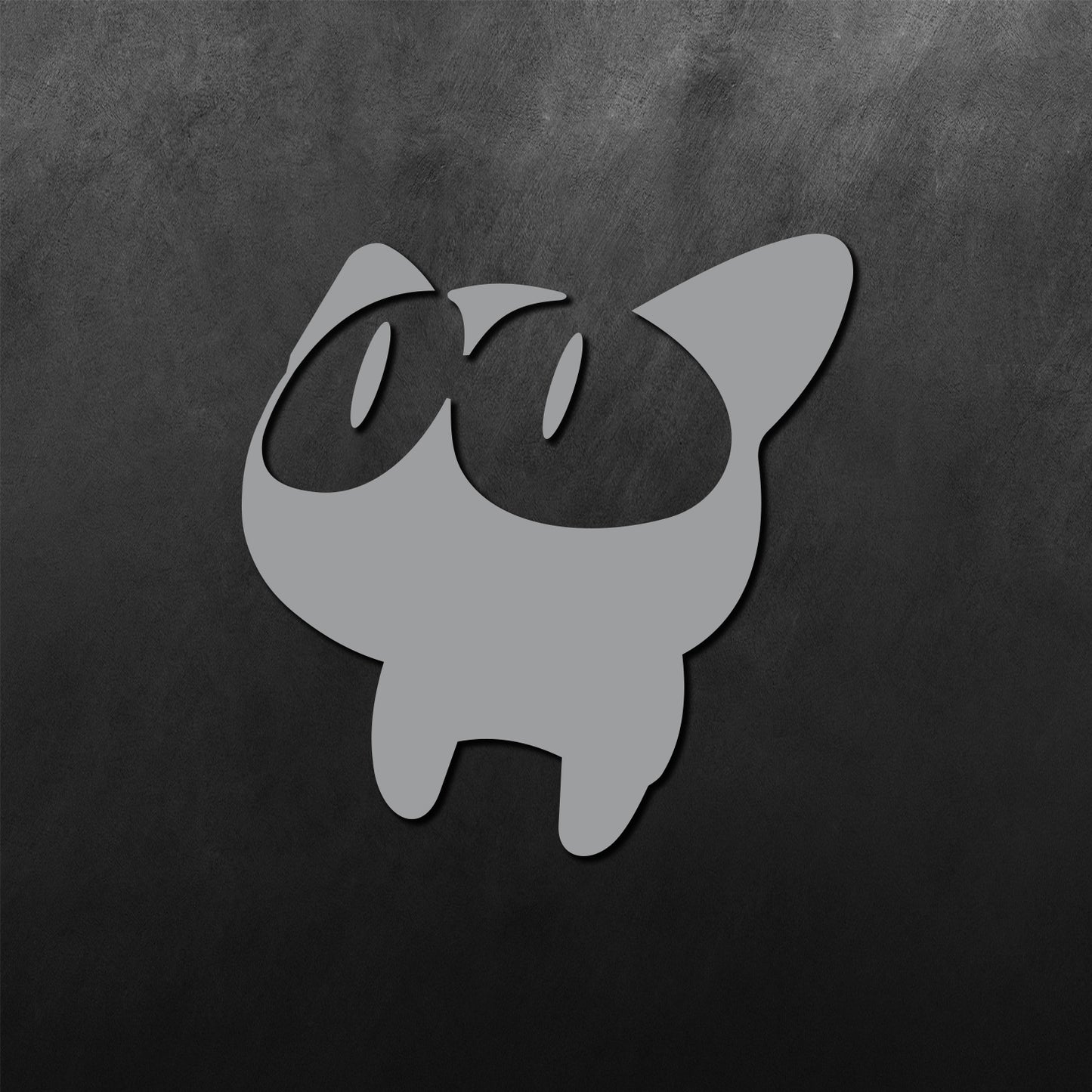 Big Eyes Cat Sticker