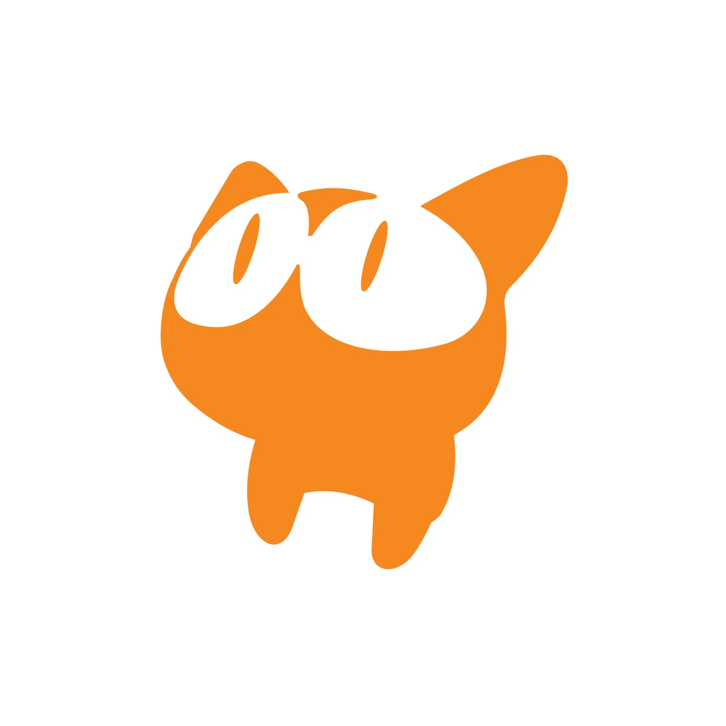 Big Eyes Cat Sticker