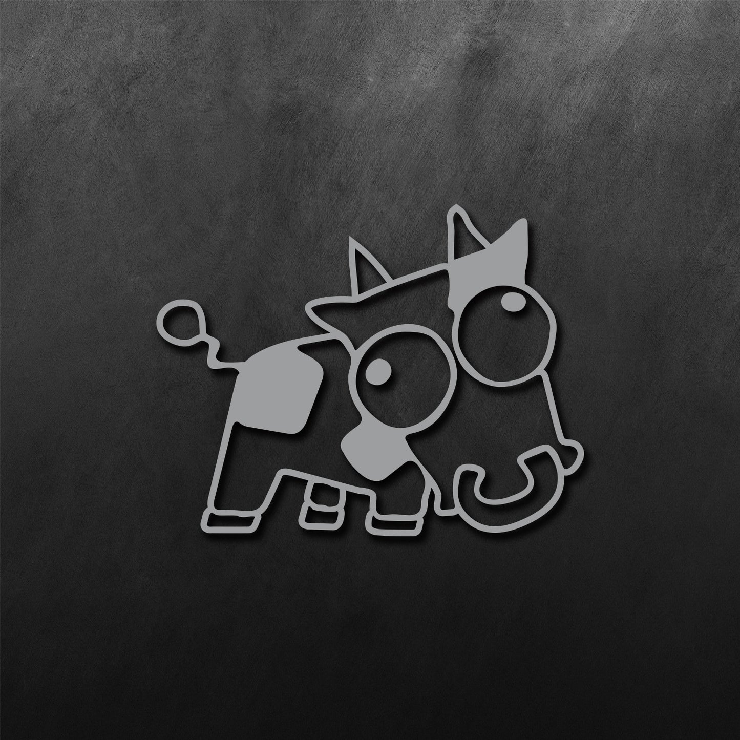 Cow JDM Sticker