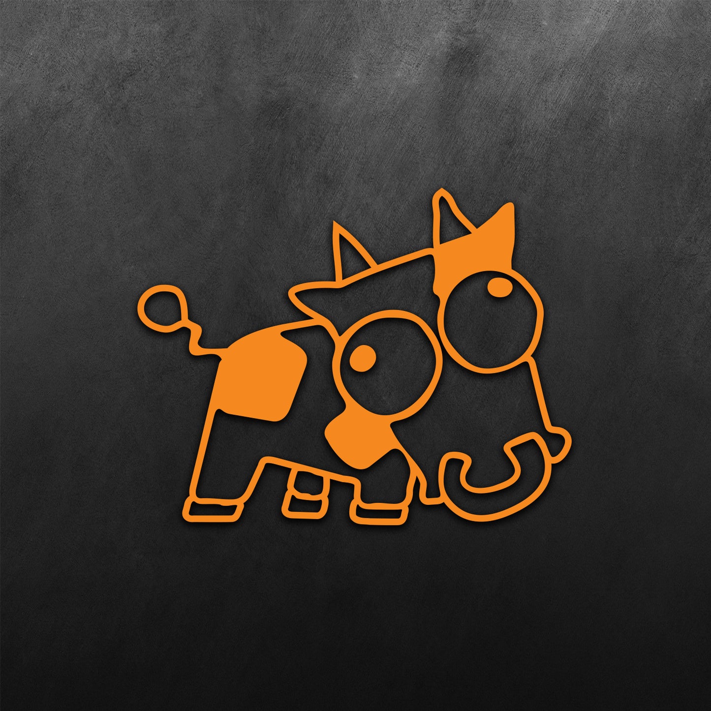 Cow JDM Sticker