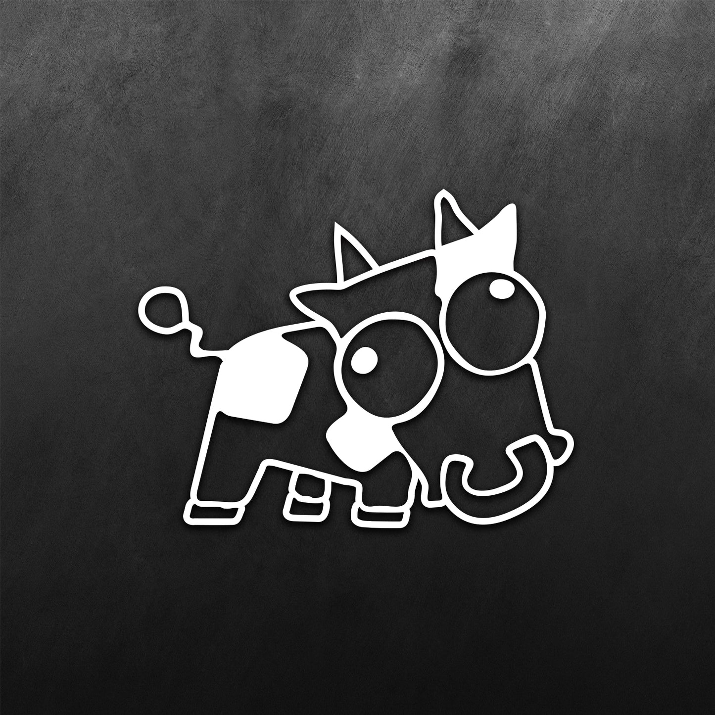 Cow JDM Sticker
