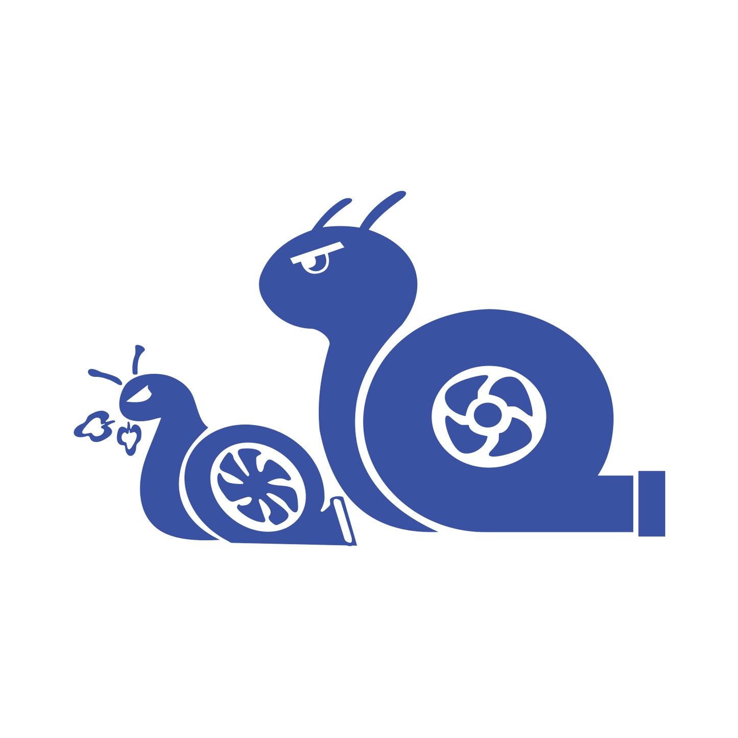Duo Caracol Turbo Sticker
