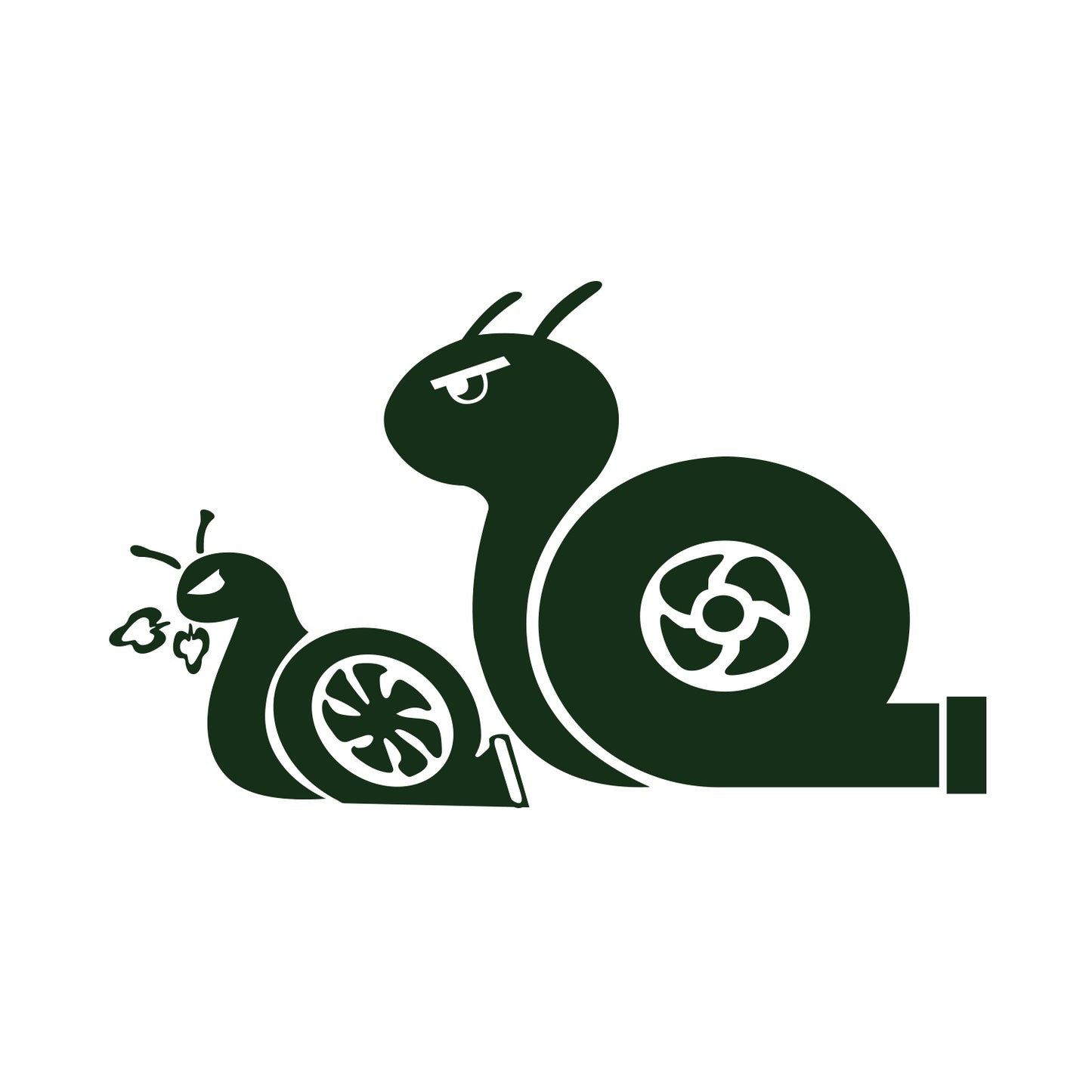 Duo Caracol Turbo Sticker