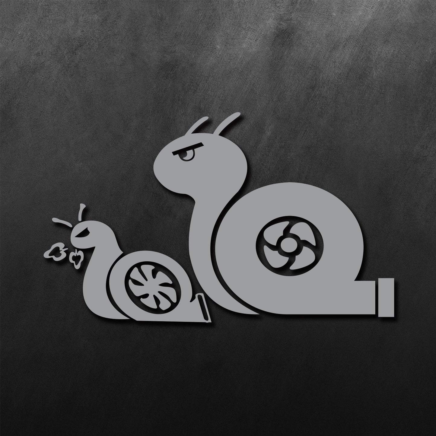 Duo Caracol Turbo Sticker