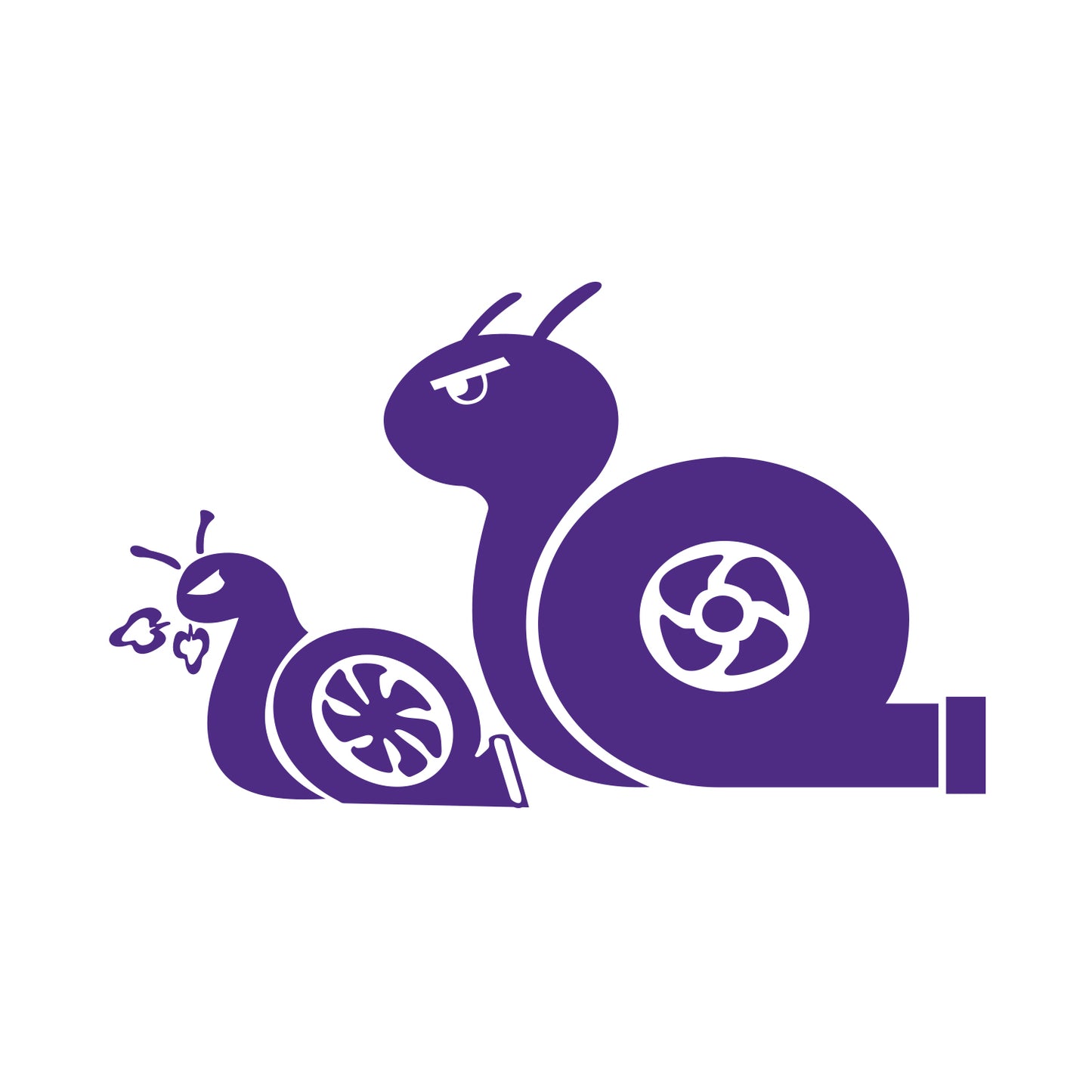 Duo Caracol Turbo Sticker