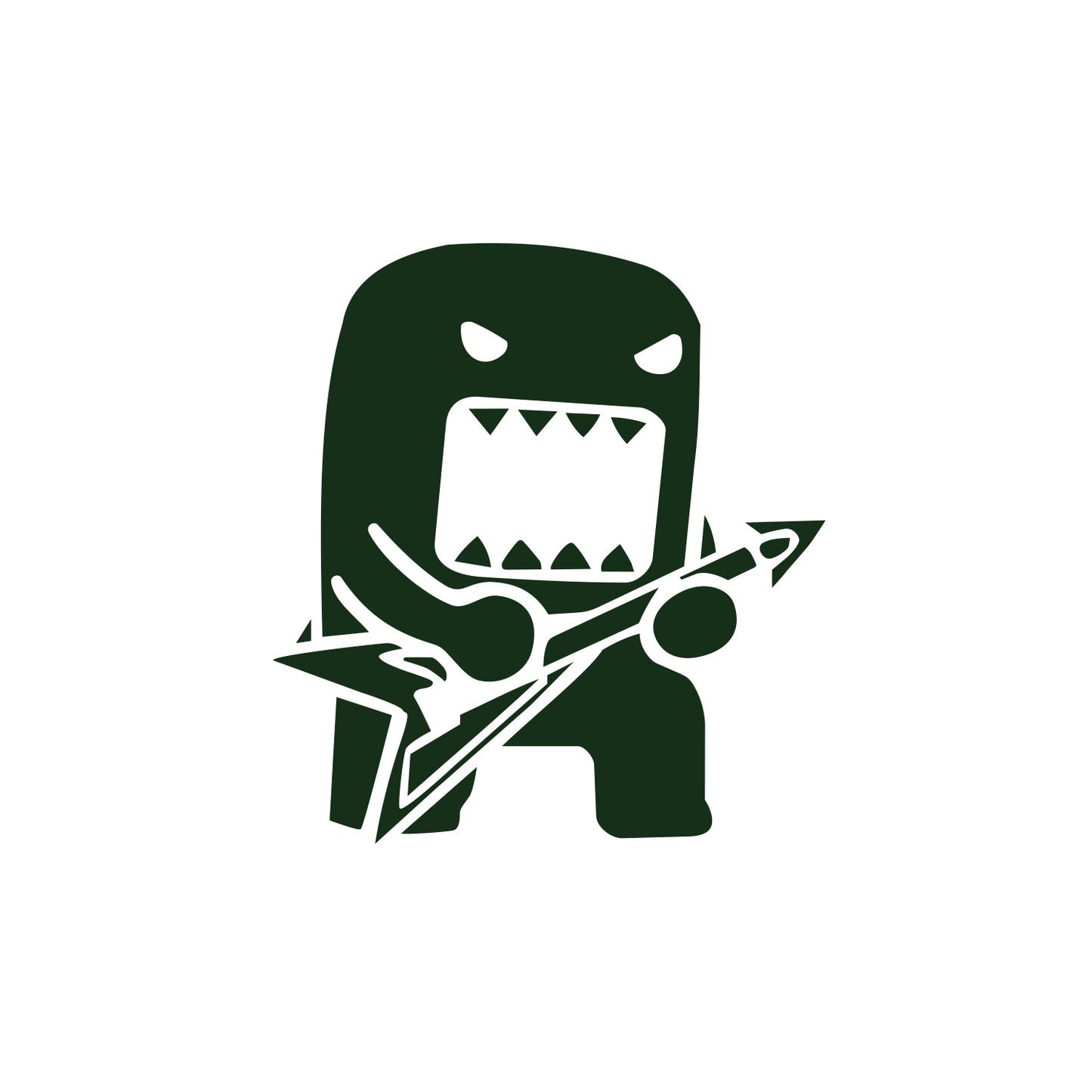 Domo Guitar Sticker