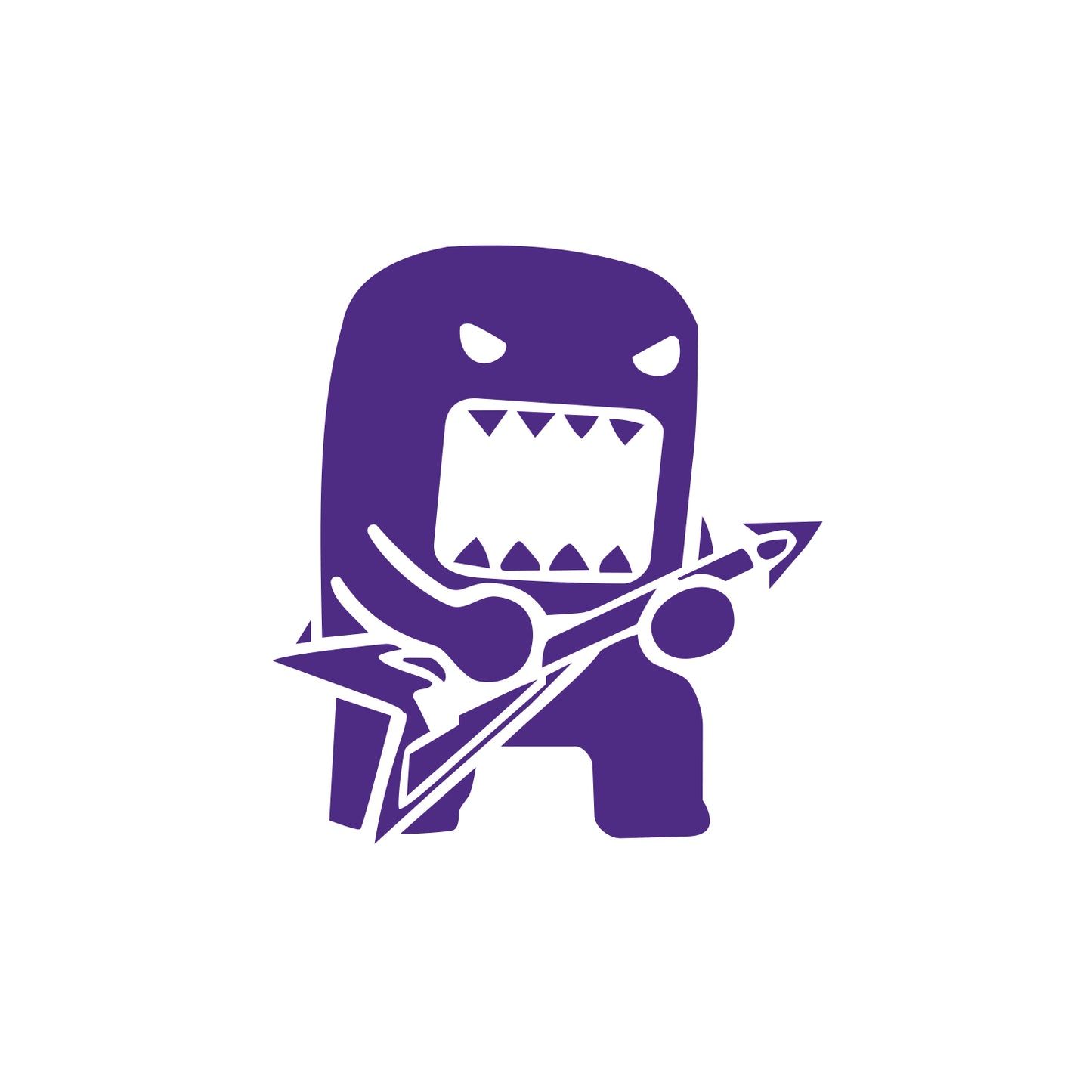 Domo Guitar Sticker