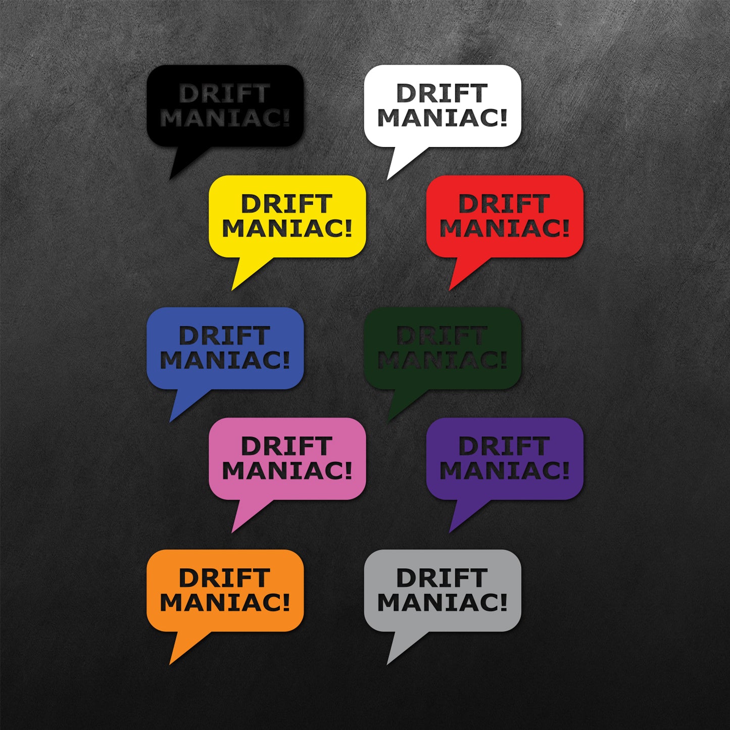 Drift Maniac Sticker